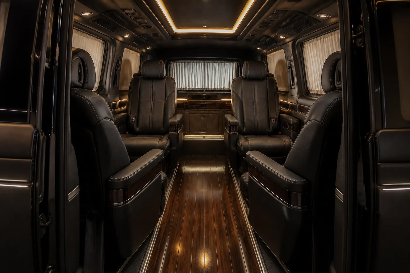 A rear cabin laid out to a client's stated requirements